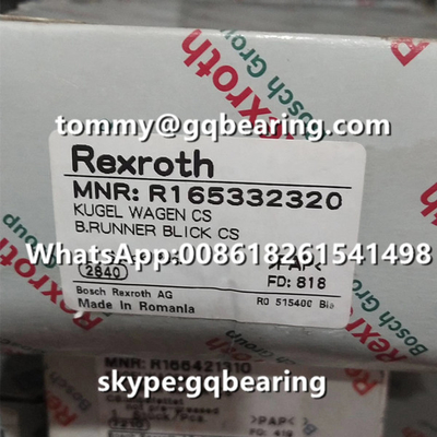 Rexroth R166421310 Stalen materiaal Smal breed Korte lengte Lage hoogte Lineaire blok