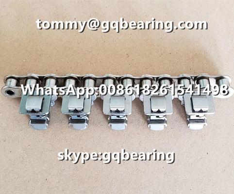 12.7mm Pitch SUS304 roestvrij staal Gripper Chain Vacuum Seal