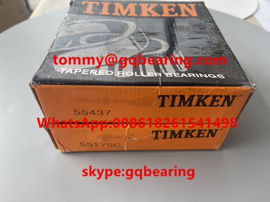 TIMKEN 44.45mm Bored Tapered Roller Bearing 55175C / 55437 Inch Dimensie Dikte 30.163mm