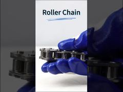 C2040 25,4 mm roestvrijstalen anticorrosie-ketting met steek voor transportbanden voor industrieel gebruik