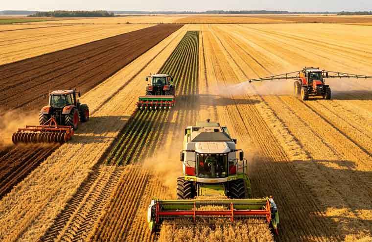 Laatste bedrijfsblogs Pillow Block Lagers in Landbouwmachines: Volledige Gids van Bewerking tot Oogst