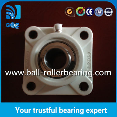 kopen Witte behuizing Plastic kussen - blok lineaire kogellagers Duurzaamheid UCF205-16 online vervaardiging