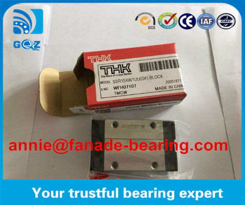 kopen THK SSR serie lineaire rails en blokken voor CNC-machines SSR15XW1UU lineaire gids lineaire blokken THK SSR15XW1GG online vervaardiging