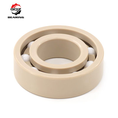 kopen 6205 Plastic Bearing PEEK Races Retaine with ZrO2 Balls Deep Groove Ball Bearings 25x52x15 mm online vervaardiging