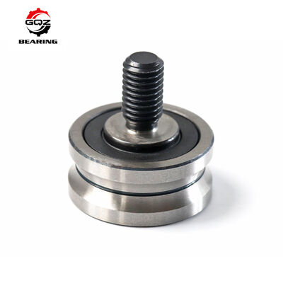 kopen Chroomstaal SG25 Deep U-Groove Wheel Pulley Track Roller Bearings SG25N voor textielmachines online vervaardiging