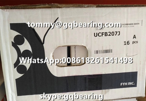 kopen Materiaal van gietijzer FYH UCFB207J 3-bout Flanged Pillow Block Ball Bearing UCFB207 online vervaardiging