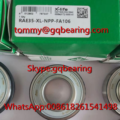 kopen Gcr15 Staalmateriaal INA RAE35-XL-NPP-FA106 Radial Insert Ball Bearing met excentrische vergrendeling online vervaardiging