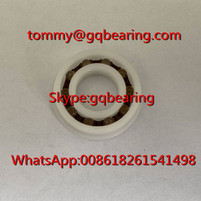 kopen POM Plastic Material F6901 Flanged Plastic Ball Bearing 12x24x6mm online vervaardiging