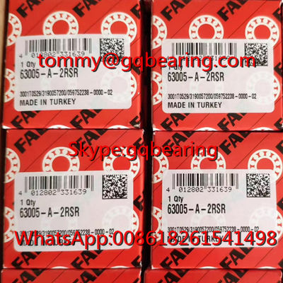 kopen Gcr15 staal Materiaal FAG 63005-A-2RSR Deep Groove Ball Bearing 25x47x16mm online vervaardiging