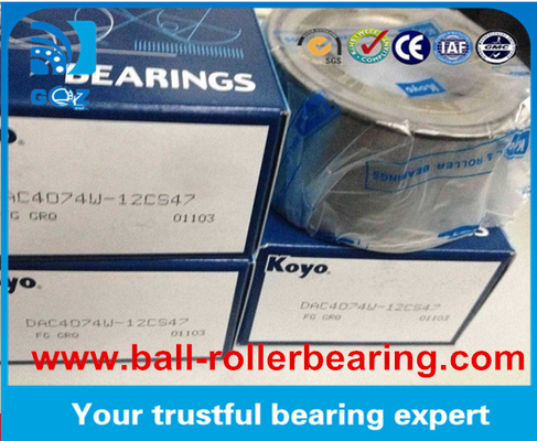koyo DAC Automotive Bearings, dubbel rij radial bollager DAC4074W-3 voor toyota corolla 90363-40066 DAC4074W-3