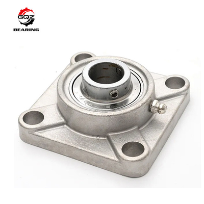 Schacht 30 mm metrische kussensbloklagers SUCF206 Vierbochten flenster voor transportband