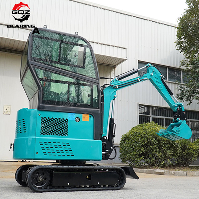 R328 mijn mini graafmachine rubber tracked Epa Scavatore Clean Up Dirt Track graafmachine Pilot Control Bagger