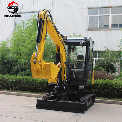 Chinese R350 mini graafmachine kleine graafmachine Kubota motor graafmachine micro graafmachine mini graafmachine met cabine