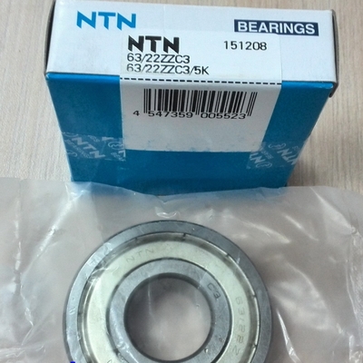 63/22ZZ / 63/22ZZC3 / 63/22DDU / 63-22 Eenvoudige rij diepgroefwagenwiel Lagering 22*56*16 mm