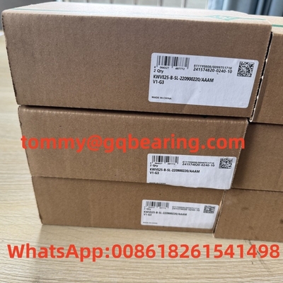 G1 Precision INA KWVE25-B-SL Lineaire blok KWVE25-B-SL-220900220/AAAM V1-G3 Smal lang type lineair glijlagers