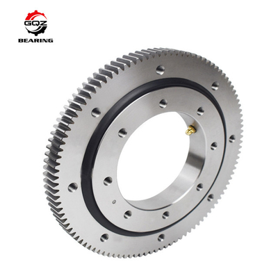 RKS met een kruisvormig cilindrisch rollager.162.16.1424 Slewing Bearing 1424x1509x68mm