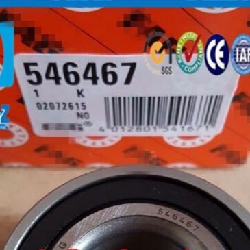546467 Automotive kogellagers, hoekig contact kogellager voor auto / auto