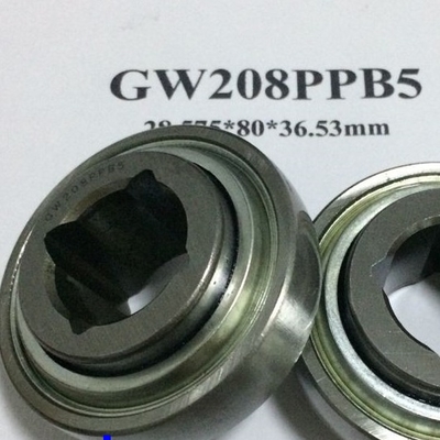 GW208PPB5 Vierkante gaten landbouwlagers W208PPB5 Automotive lagers