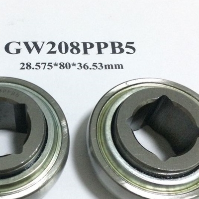 GW208PPB5 Vierkante gaten landbouwlagers W208PPB5 Automotive lagers