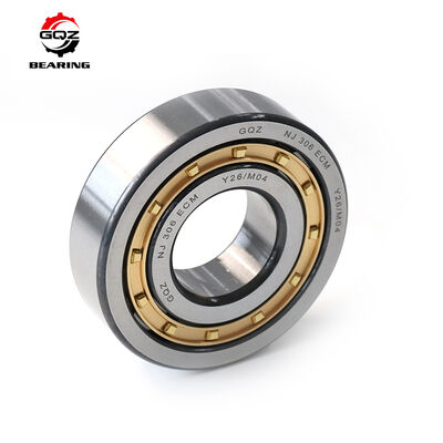 GQZ N207E Single Row Cylindrical Roller Bearing High Load Capacity Roller Bearing for Engineering Equipment & General Industrial Rotating Shaft