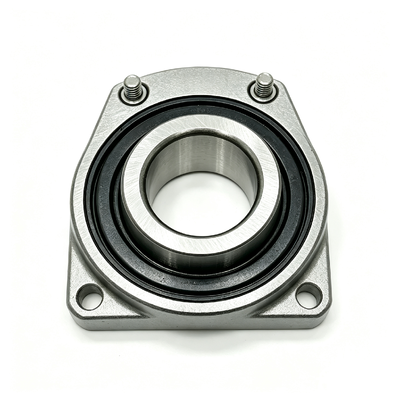 LN207 2F Eccentric Lock Insert Ball Bearing, Double Lip 2F Seal Spherical Bearing for Conveyor Agricultural Machinery Wholesale/GQZ