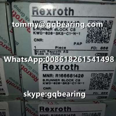 Het Type van Rexrothr166681420 Staal Materieel Smal Kort de Agentblok van de Lengte Standaardhoogte SKS