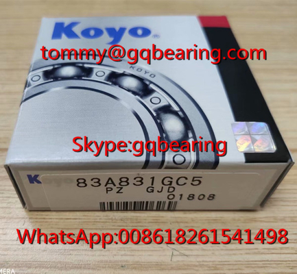 C5 Afstand Koyo 83A831GC5 Eenvoudig rijtje Deep Groove Ball Bearing Gearbox Bearing